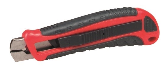 CUTTER IN PLASTICA LAMA18MM AXEL