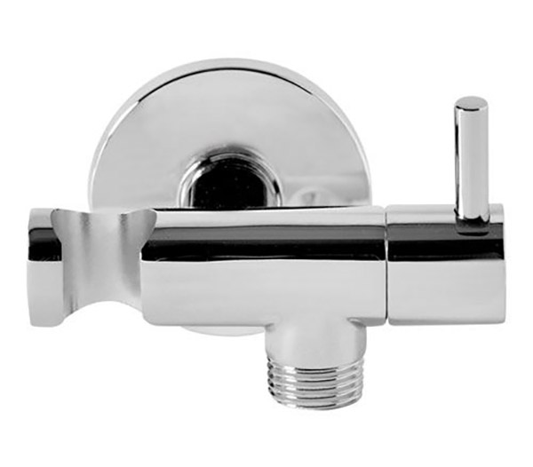 GANCIO DOCCIA CONICO C/PRESA ACQUA+RUBINETTO ART. 22285440CR