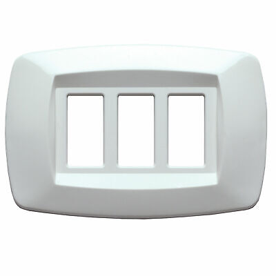 PLACCA BIANCA 503 3 POSTI