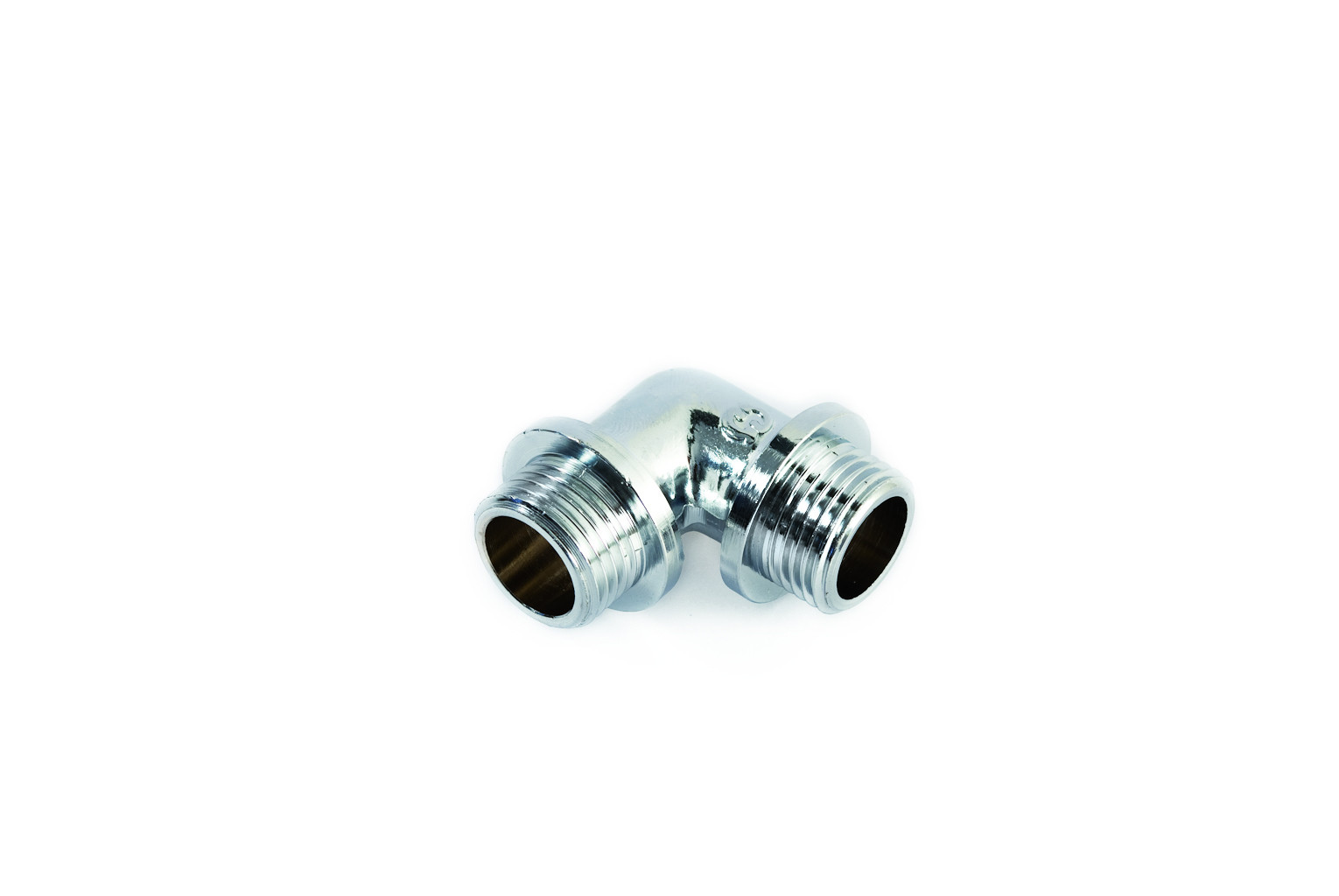 GOMITO OTTONE CROMATO MM1/2