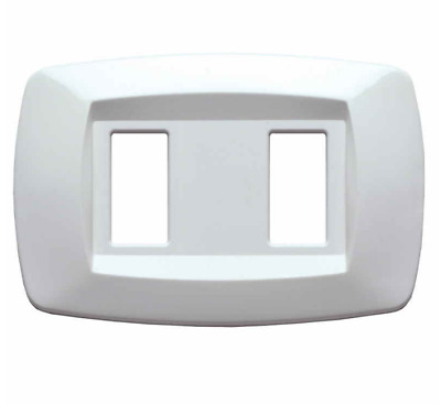 PLACCA BIANCA 503 2 POSTI RAVVICINATI