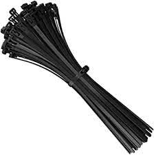 FASCETTA ELETTRICA NERA 4.8X360 C.F.100PZ