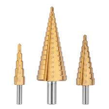 SET FRESA CONICA 3PZ 4-12 4-20 4-32 METALLO