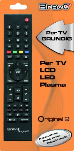TELECOMANDO TV ORIGINAL9 GRUNDING