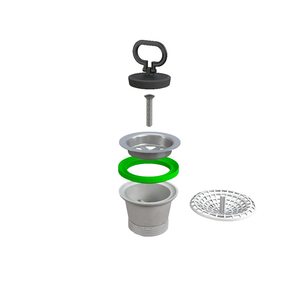 PILETTA PP LAVELLO INOX 11/2 S/TP