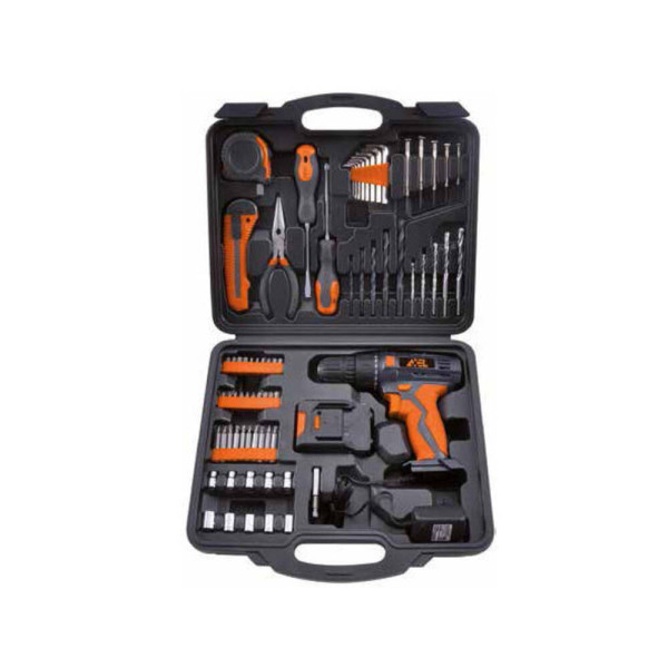 AXEL_TRAPANO_A_BATTERIA_12V+BATTERIA+72_ACCESSORI