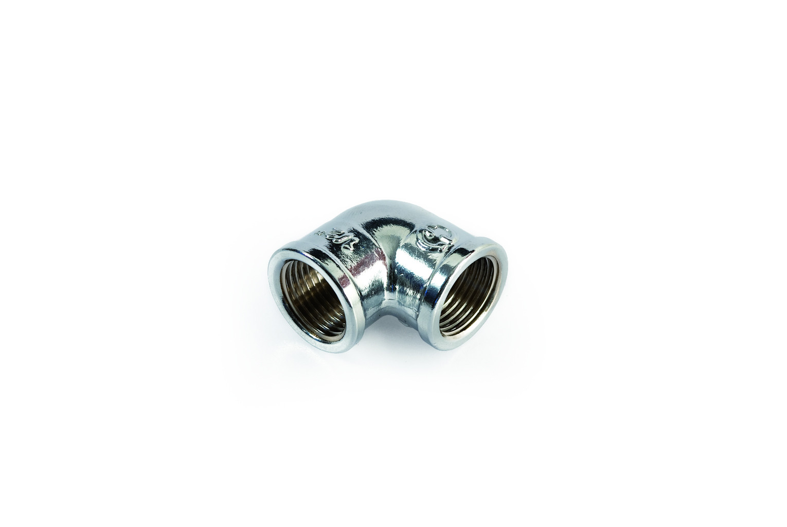 GOMITO OTTONE CROMATO FF3/4