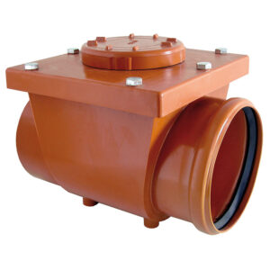 VALVOLA ANTIRIFLUSSO 100 PVC