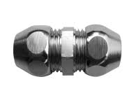 NIPPLE DOPPIO OTTONE CROMATO 10X10