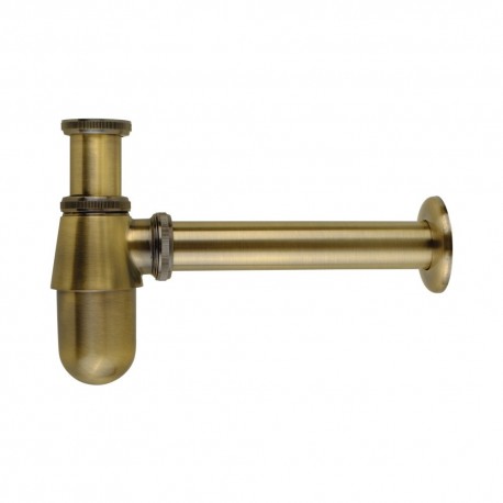 SIFONE BOTTIGLIA OTTONE BRONZATO 11/4