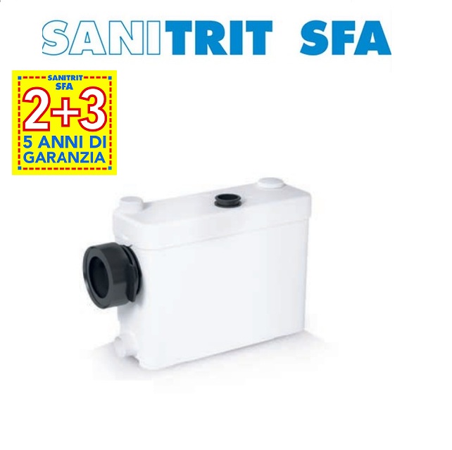 TRITURATORE SANIPACK PRO UP WC SOSPESO