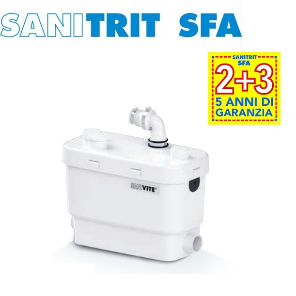 TRITURATORE SANIVITE PLUS+ ACQUE GRIGIE